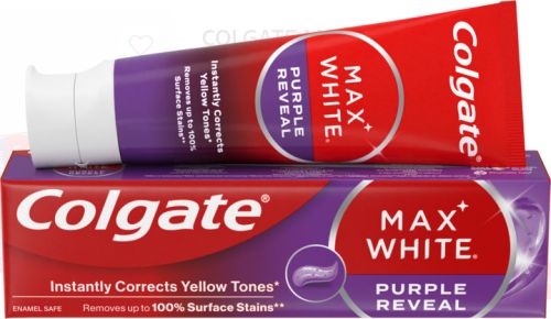 Colgate zubn� pasta Max White Purple Reveal 75 ml Colgate zubn� pasta Max White Purple Reveal 75 ml